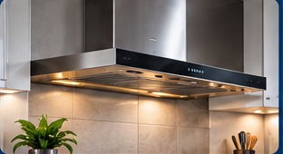 Horno y campana extractora